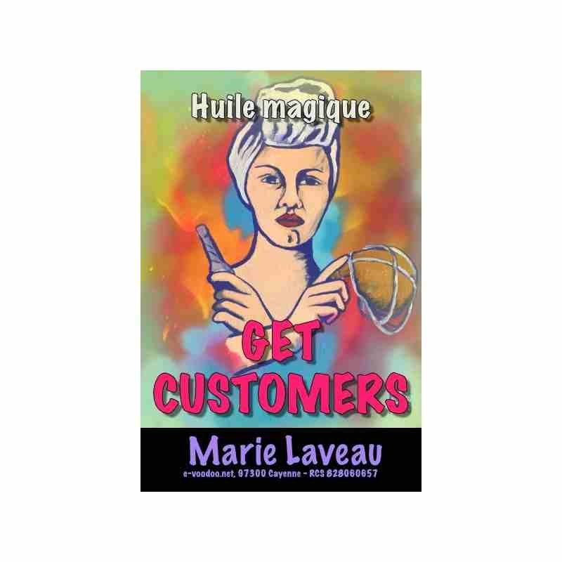 GET CUSTOMERS - Huile magique - Marie Laveau - Rituels et spiritualité