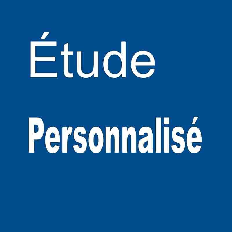 Etude Personnalisée 1,5 €/min par téléphone ou visioconférence Etude Personnalisée 1,5 €/min par téléphone ou visioconférence