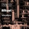 Objectifs professionnels - Rituel Vaudou - Les bougies de la veillée se consument et la cire à bougie coule image sépia