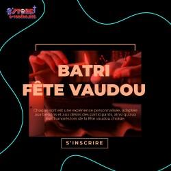 rituel batri de fête vaudou magie noire et rouge poupée vaudou brulée dans les flammes aiguilles pour faire mal