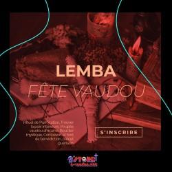 Participez à la Fête Vaudou Rituel Lemba (purification) en live privé sur YouTube !
