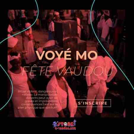 Participez au rituel vaudou Voye Mo (Envoyer la Mort) en direct privé sur YouTube !