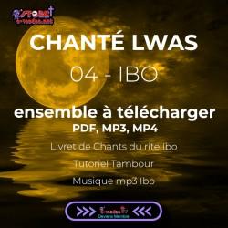 chanté lwas initiation aux rythmes du rite Ibo pour chanter durant la pleine lune avec le lakou marie laveau
