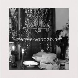 la cérémonie animiste Guédé est un rituel vaudou en live privé sur youtube dirigé par mambo marie laveau