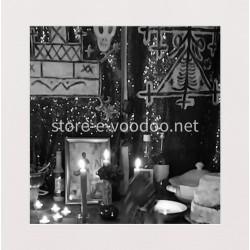 la cérémonie animiste Guédé est un rituel vaudou en live privé sur youtube dirigé par mambo marie laveau