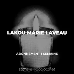 LAKOU MARIE LAVEAU - Abonnement 1 semaine