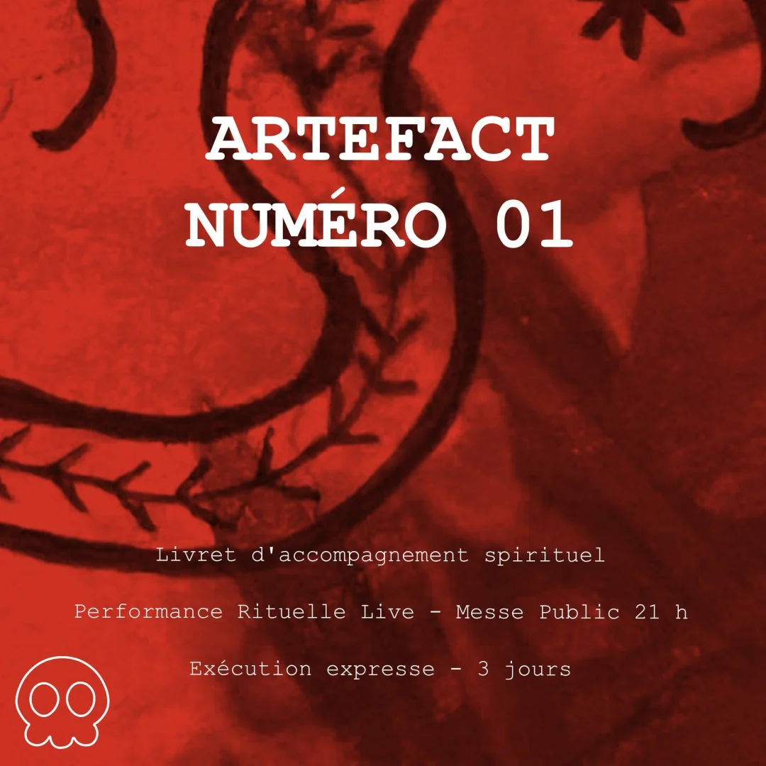 artefact numéro 1 - Mambo Marie Laveau - Performance rituelle live - messe vaudou 21 h