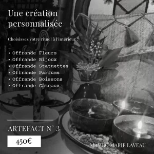 artefact 3 créations spirituelles personnalisées mambo marie laveau
