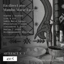 artefact 3 rituel en direct mambo marie laveau
