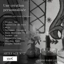 artefact vodou 2 par mambo marie laveau une création personnalisée rituel aux choix