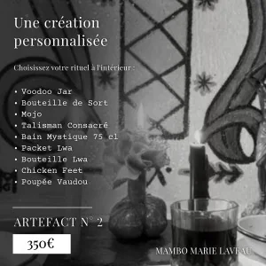 artefact vodou 2 par mambo marie laveau une création personnalisée rituel aux choix