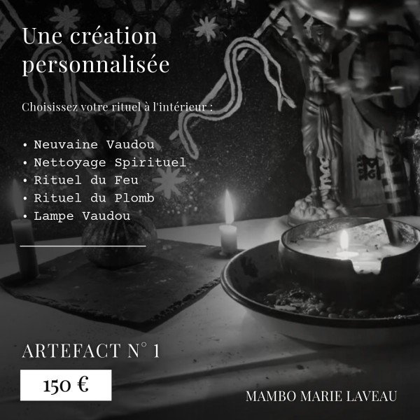 Artefact numero 1 par mambo marie laveau en direct de youtube et tik tok