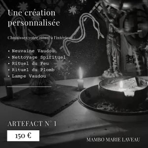 Artefact numero 1 par mambo marie laveau en direct de youtube et tik tok