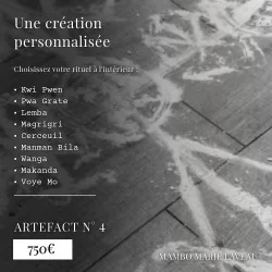 créations personnalisées fete vaudou mambo marie laveau artefact 4 choix du rituel