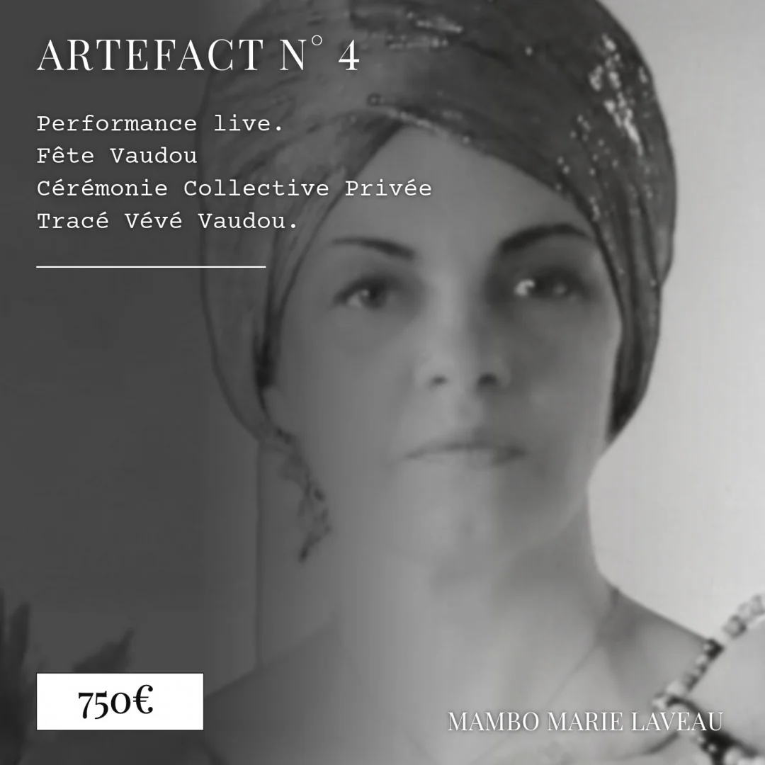 Artefact numero 4 mambo marie laveau pretresse vaudou fetes vaudou