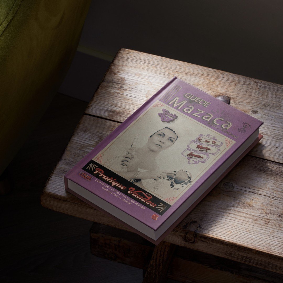 guede mazaca ; les loas de marie laveau ; soeurciere ; magali tranchant ; editions me mine and myself ; guede