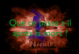 Que ce passe t-il après la mort ?